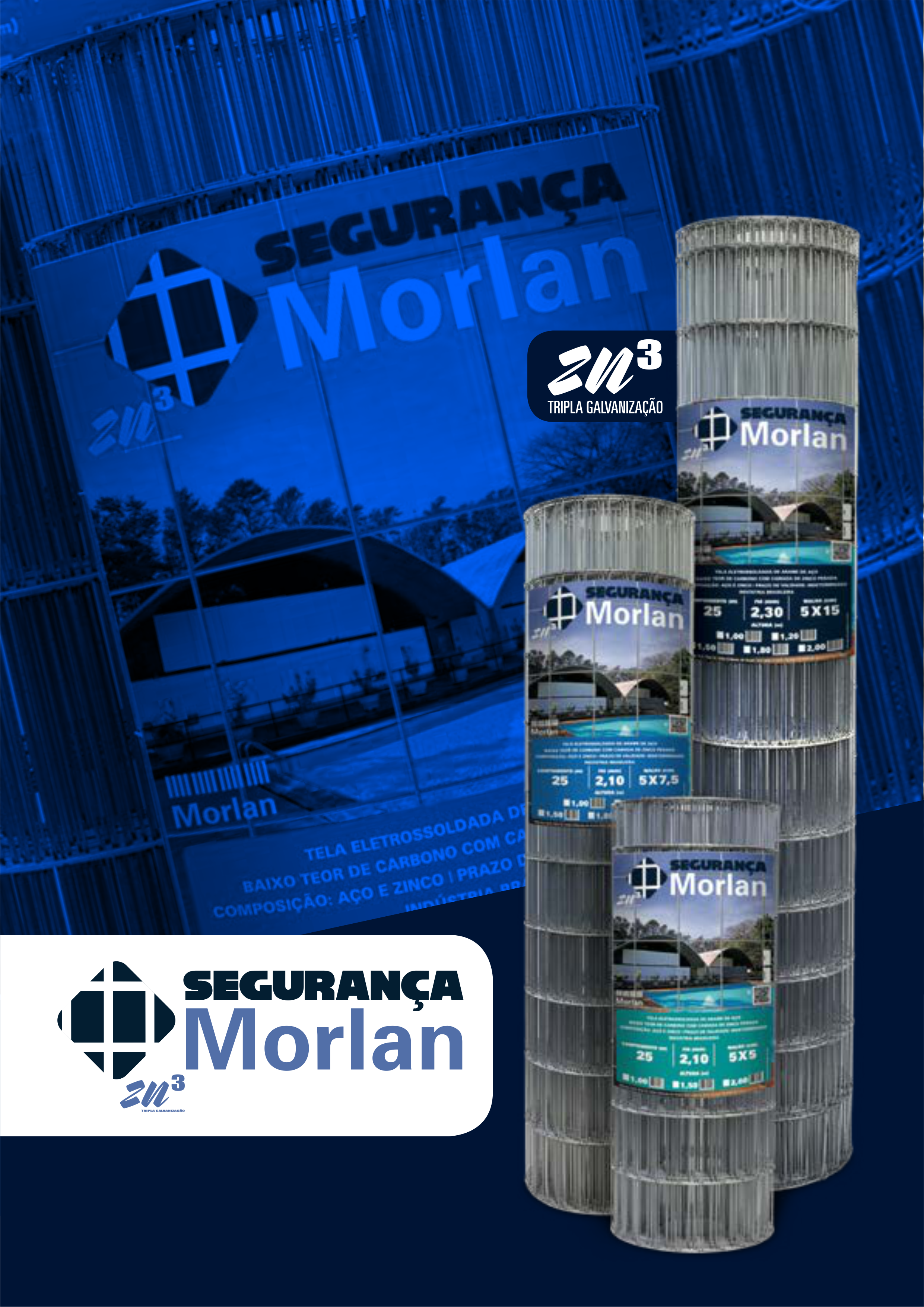 Tela Segurança Zn3 - Catálogo e Manual de Instalação